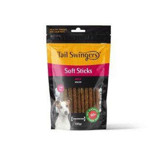 Tailswingers Soft Beef Sticks 100g