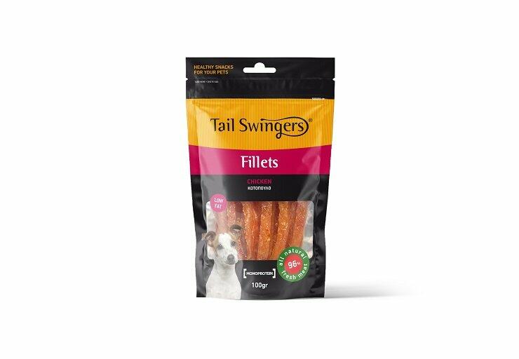 Τailswingers Soft Chicken Fillets Slices