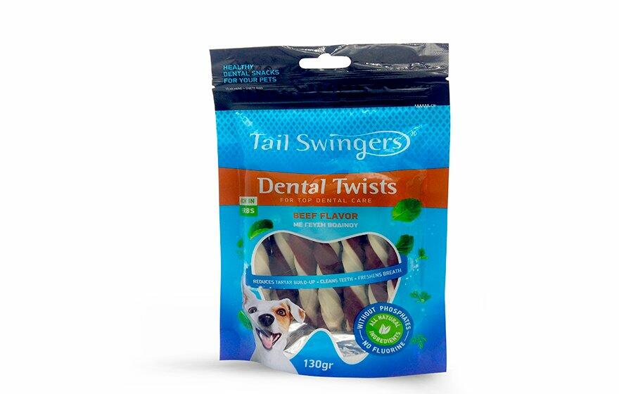 Τailswingers Dental Twists Beef
