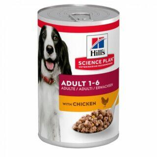 Hills Science Plan Dog Wet Food Adult With Chicken 370g