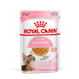 Royal Canin Kitten Sterilised In Jelly 85g