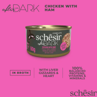 SCHESIR AFTER DARK CHICKEN WITH HAM IN BROTH IN CAN 80G