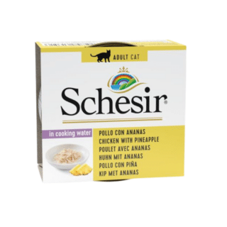 Schesir Cat Chicken & Pineapple in Cooking Water 75g