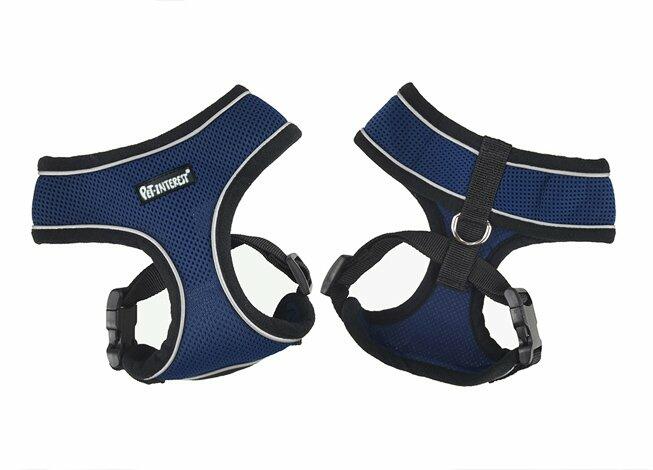 Mesh Harness with Reflective Piping