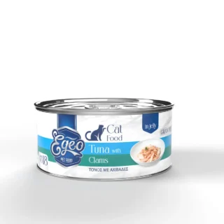 Egeo Cat Adult Wet Food Tuna with Clams 85g