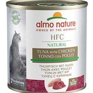 ALMO NATURE – HFC NAT. TUNA & CHICKEN 280g