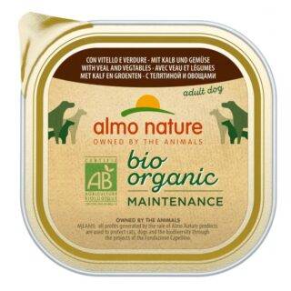 ALMO NATURE – ORGANIC VEAL & VEGETABLES 300g