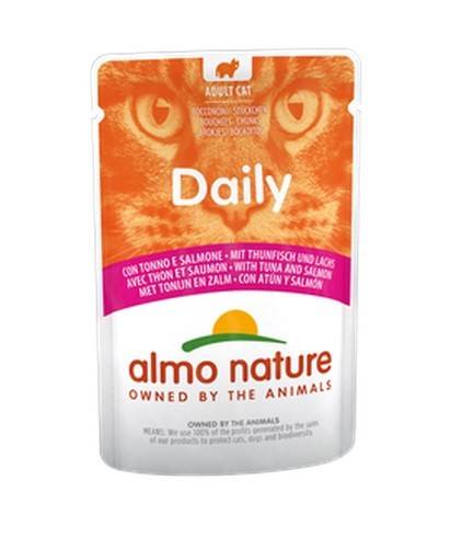 Almo Nature – Daily Cats Tuna & Salmon 70g