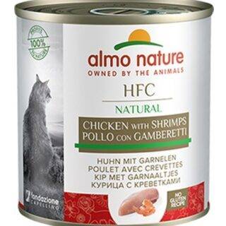 ALMO NATURE – HFC NAT. CHICKEN AND SHRIMPS 280g