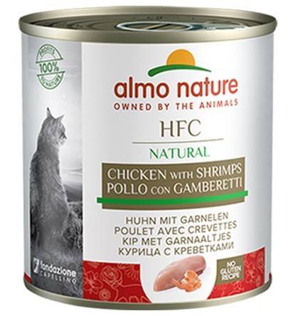 ALMO NATURE – HFC NAT. CHICKEN AND SHRIMPS 280g