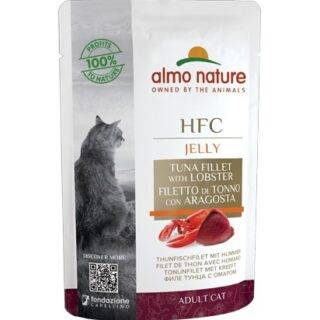 ALMO NATURE – HFC JELLY TUNA & LOBSTER 55g