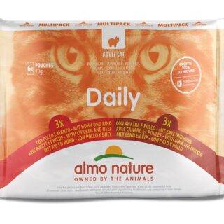 ALMO NATURE – CHIC & B EEF/CHIC & DUCK 6X70g