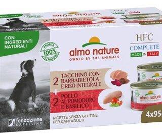 ALMO NATURE – CHICKEN BASIL/TURKEY BEET 4X95g