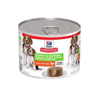 Hill’s Science Plan Dog Wet Food Puppy And Mother Mousse With Chicken 200g
