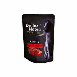 DOLINA NOTECI PREMIUM CAT DISH WITH BEEF STERILIZED 85GR