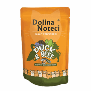 DOLINA NOTECI SUPERFOOD CAT DUCK AND BEEF 85GR