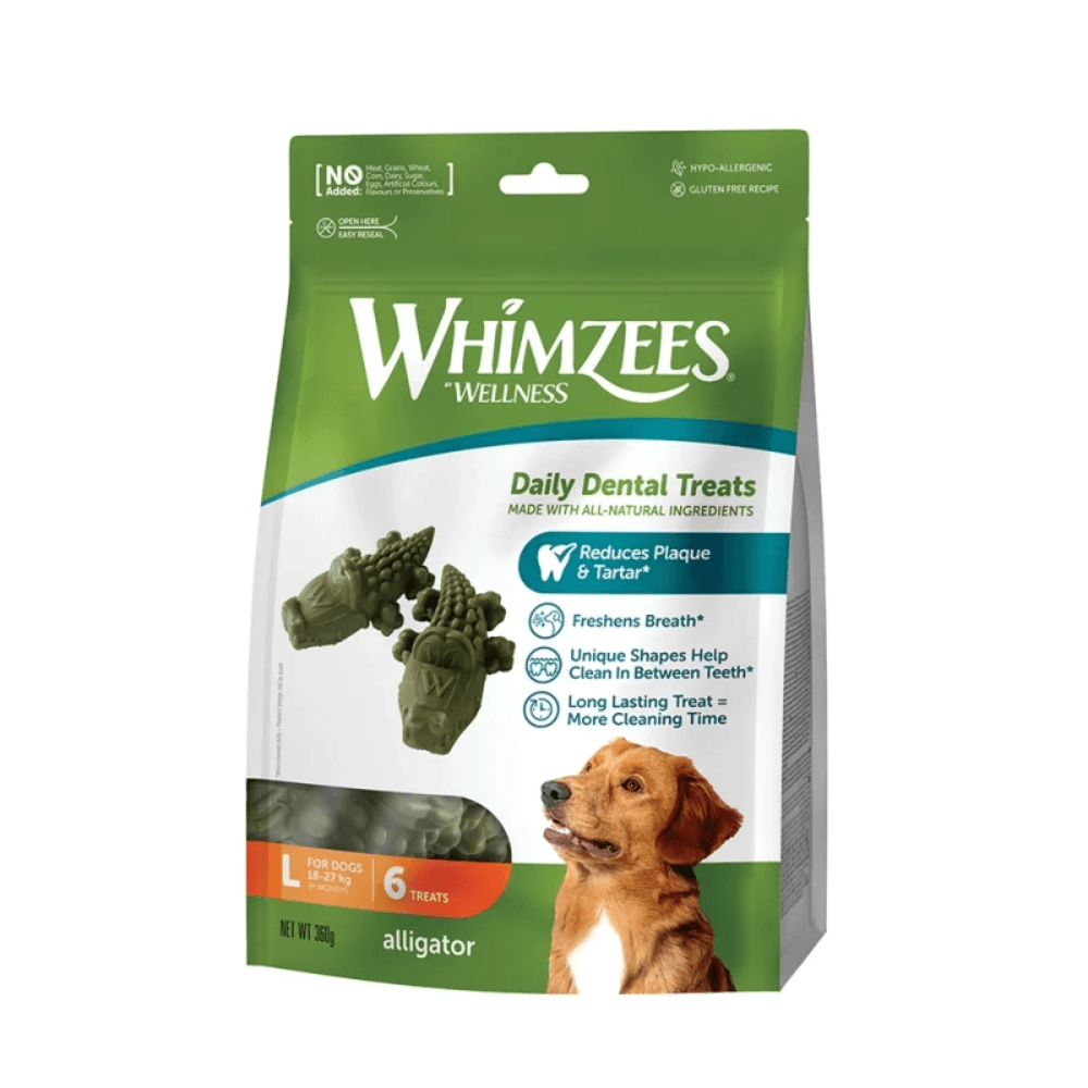 Whimzees Alligator Large (6Pcs/360g)
