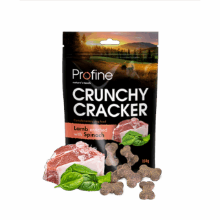 Crunchy Cracker Lamb enriched with Spinach