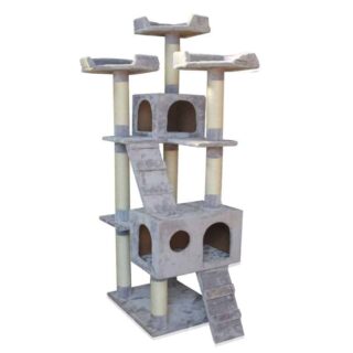 Cat Playground ”Three Tower” Grey 60x50x185cm